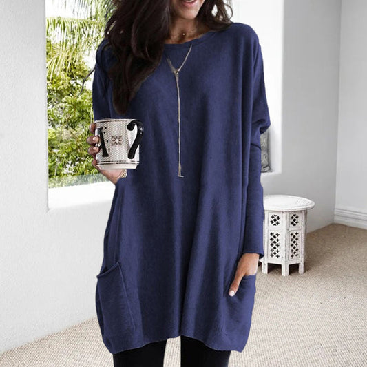 Velina Moda | Women's Sweater - Comfortable Velina Moda | Cotton Cut