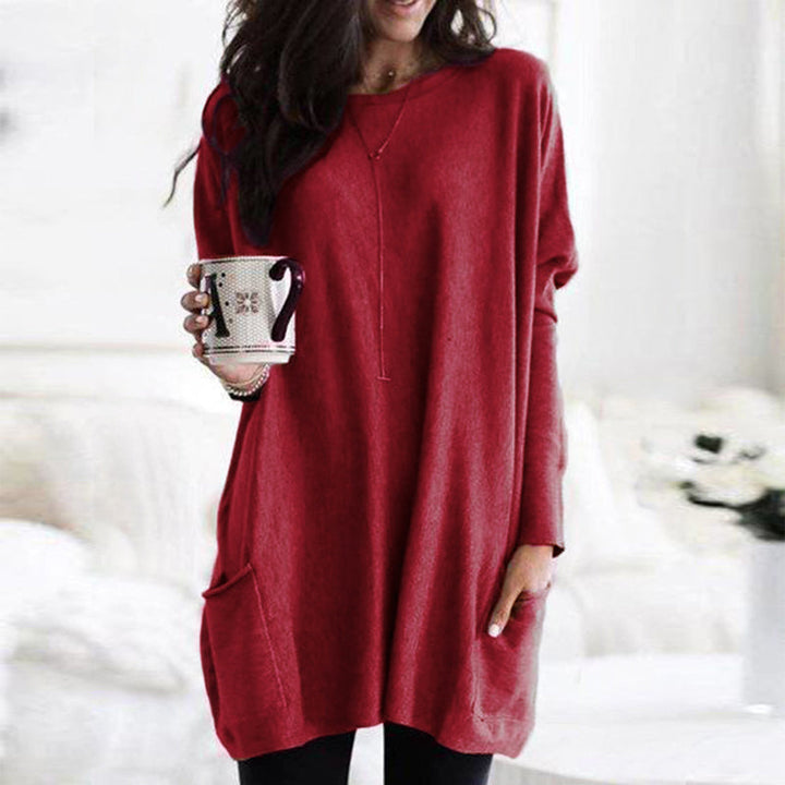 Velina Moda | Women's Sweater - Comfortable Velina Moda | Cotton Cut