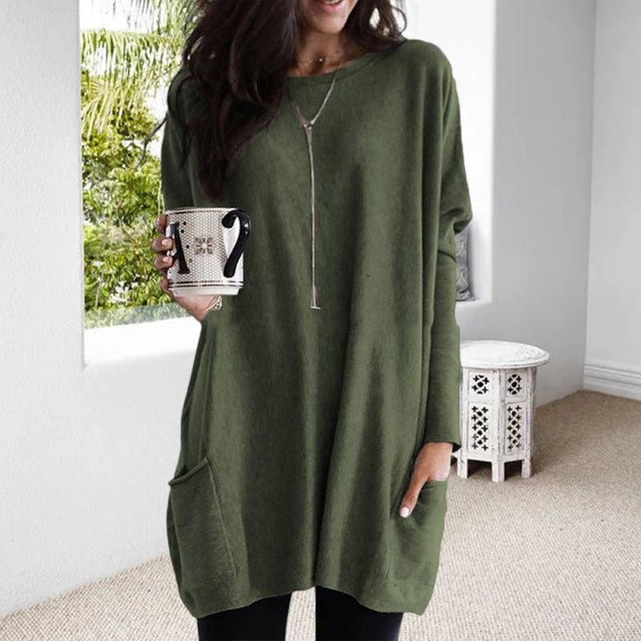 Velina Moda | Women's Sweater - Comfortable Velina Moda | Cotton Cut