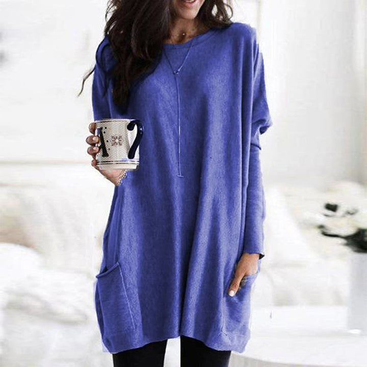 Velina Moda | Women's Sweater - Comfortable Velina Moda | Cotton Cut