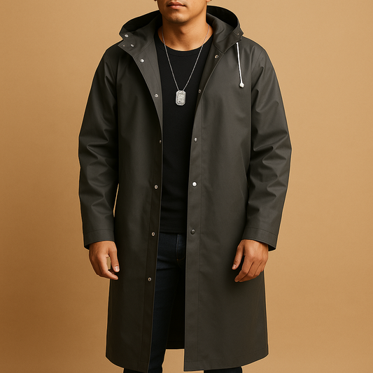 Velina Moda | Waterproof Rain Jacket for Men