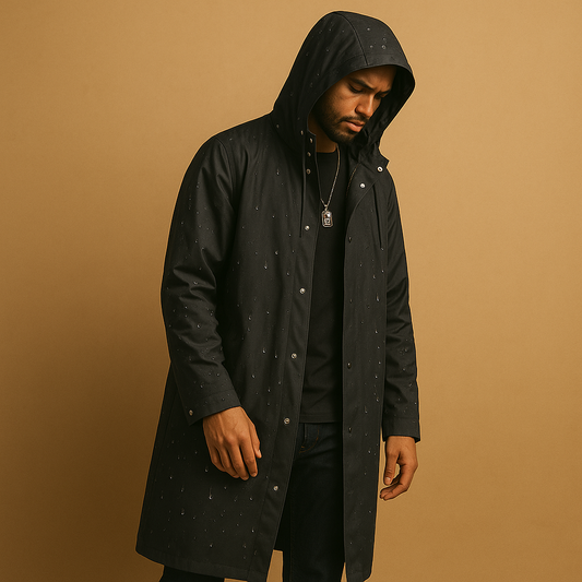 Velina Moda | Waterproof Rain Jacket for Men