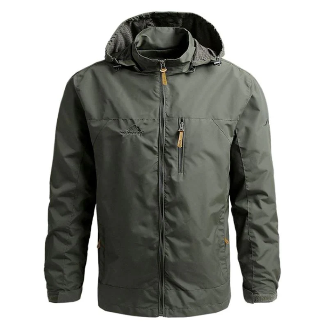 Velina Moda | Waterproof Rain Jacket Women with Hood - Pet