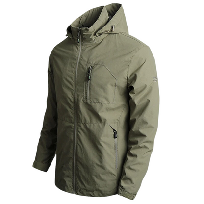 Velina Moda | Waterproof Rain Jacket Women with Hood - Pet