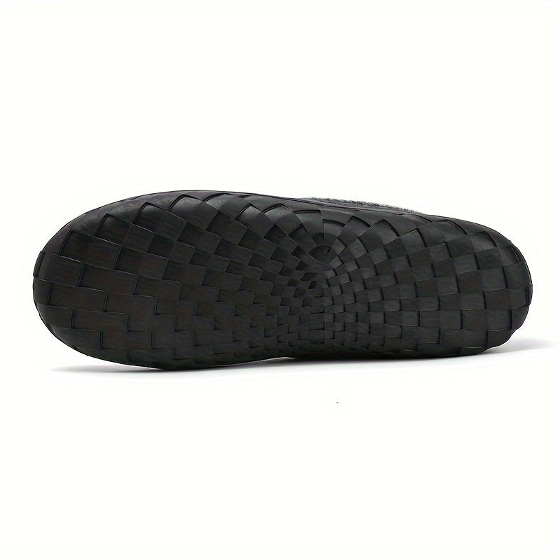 Velina Moda | Slippers Men - Warm Sheep Wool for Winter