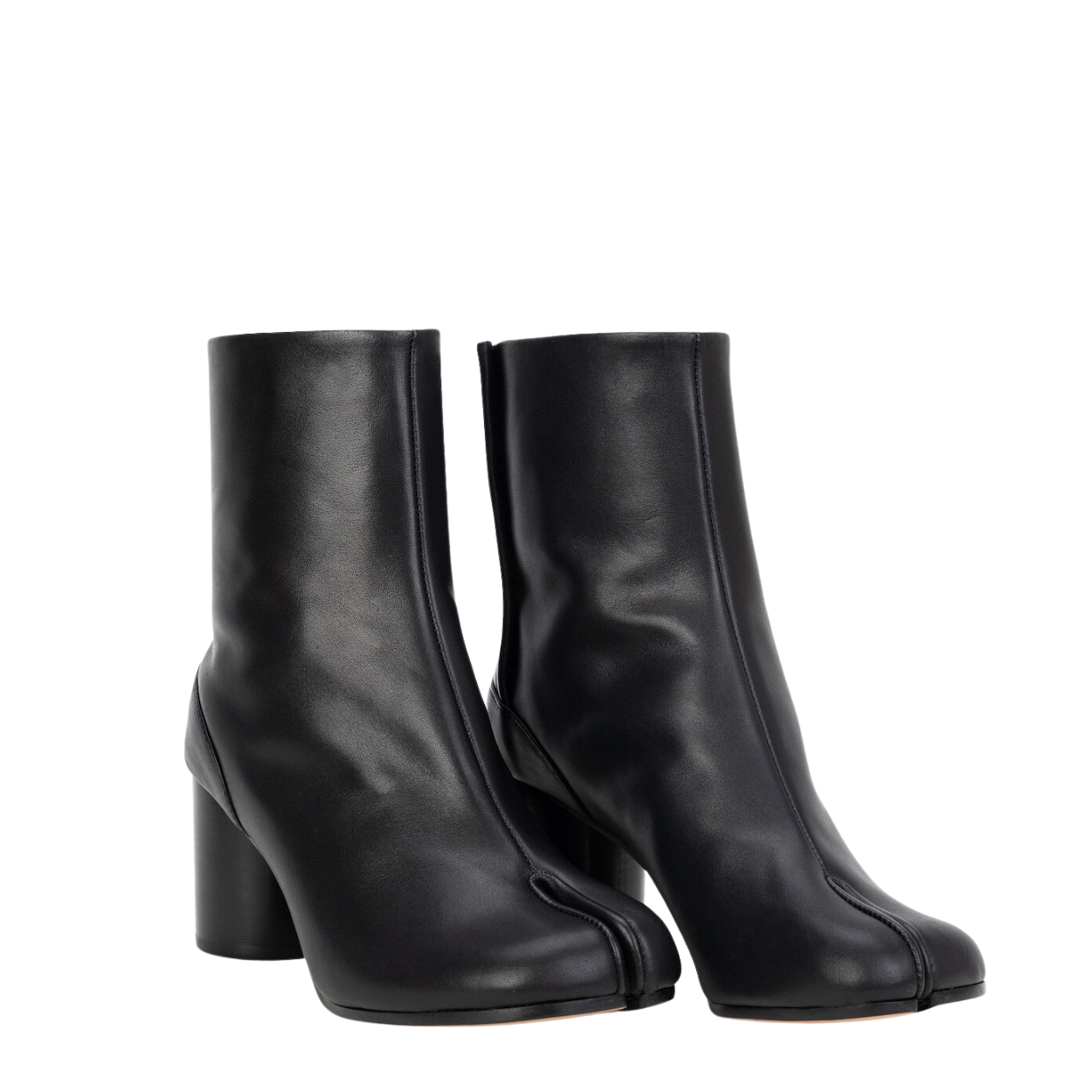 Velina Moda | Women's Tabi Ankle Boots with Split Toe & Rubber Sole