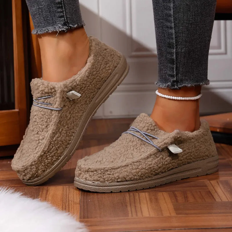 Velina Moda | Warm Teddy Slippers