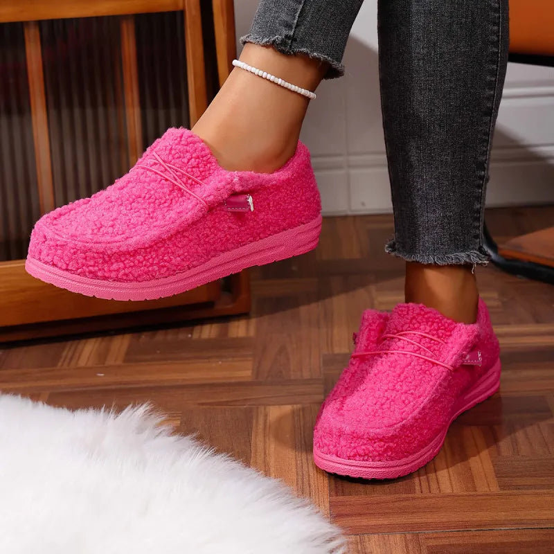Velina Moda | Warm Teddy Slippers