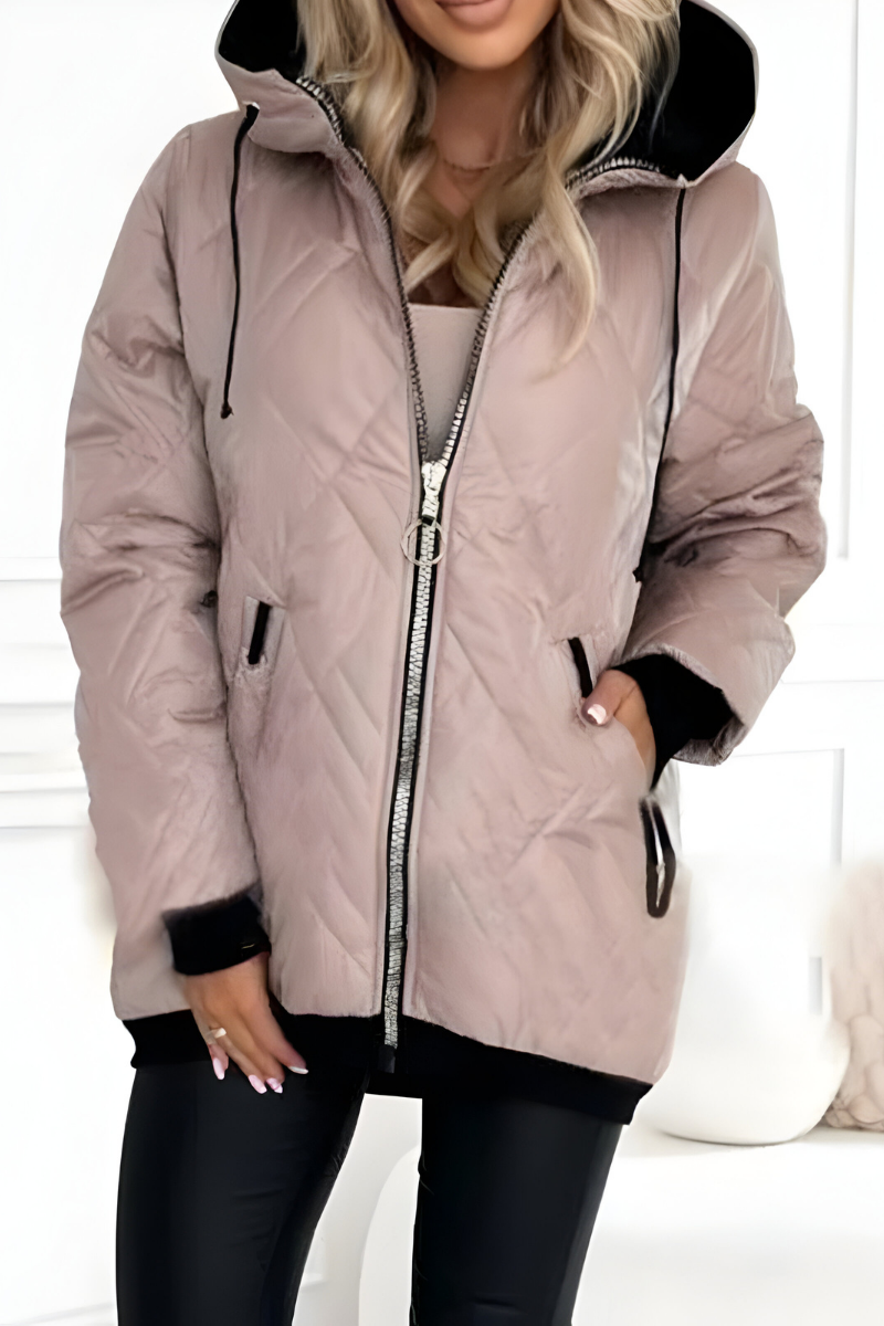 Velina Moda | Warm lightweight puffer jacket