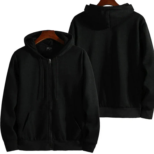 Velina Moda | Hoodie - Sporty & Comfortable Pullover with Zipper and Hood for Autumn and Winter