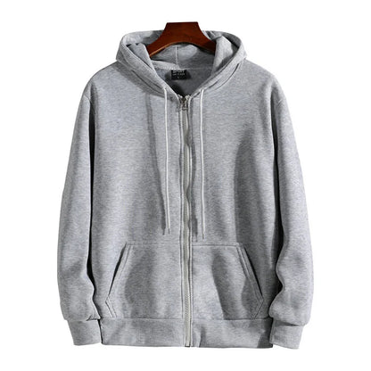 Velina Moda | Hoodie - Sporty & Comfortable Pullover with Zipper and Hood for Autumn and Winter