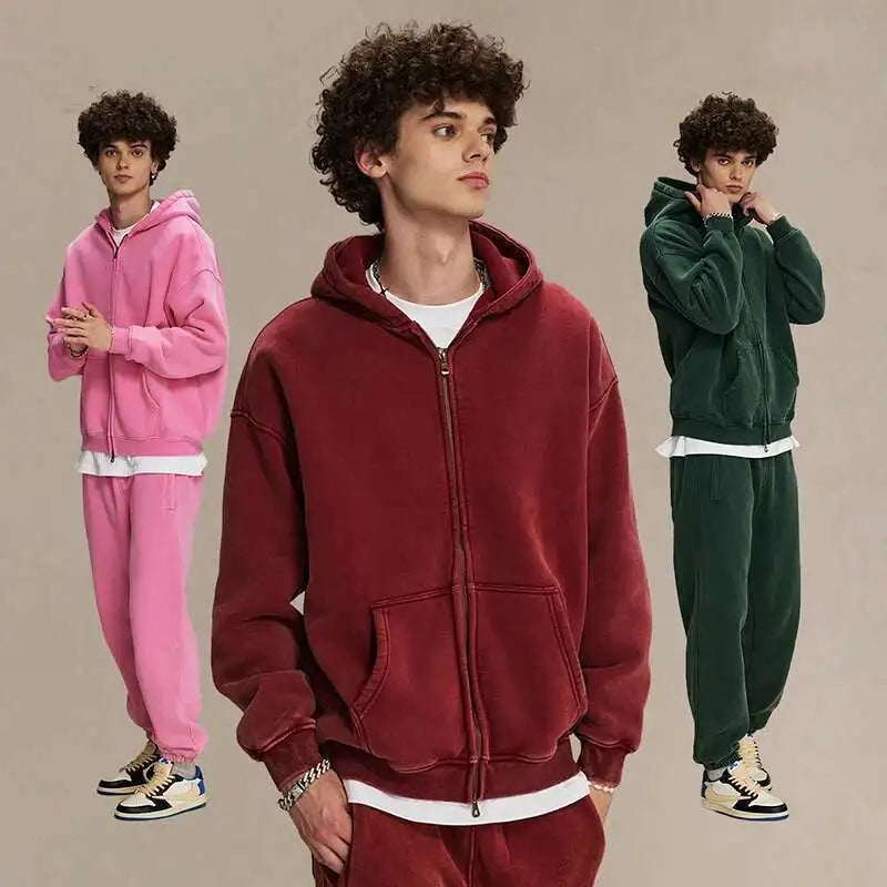 Velina Moda | Hoodie - Soft & Comfortable Vintage Pullover with Fleece Hood for Daily Use