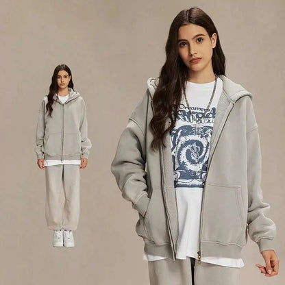 Velina Moda | Hoodie - Soft & Comfortable Vintage Pullover with Fleece Hood for Daily Use