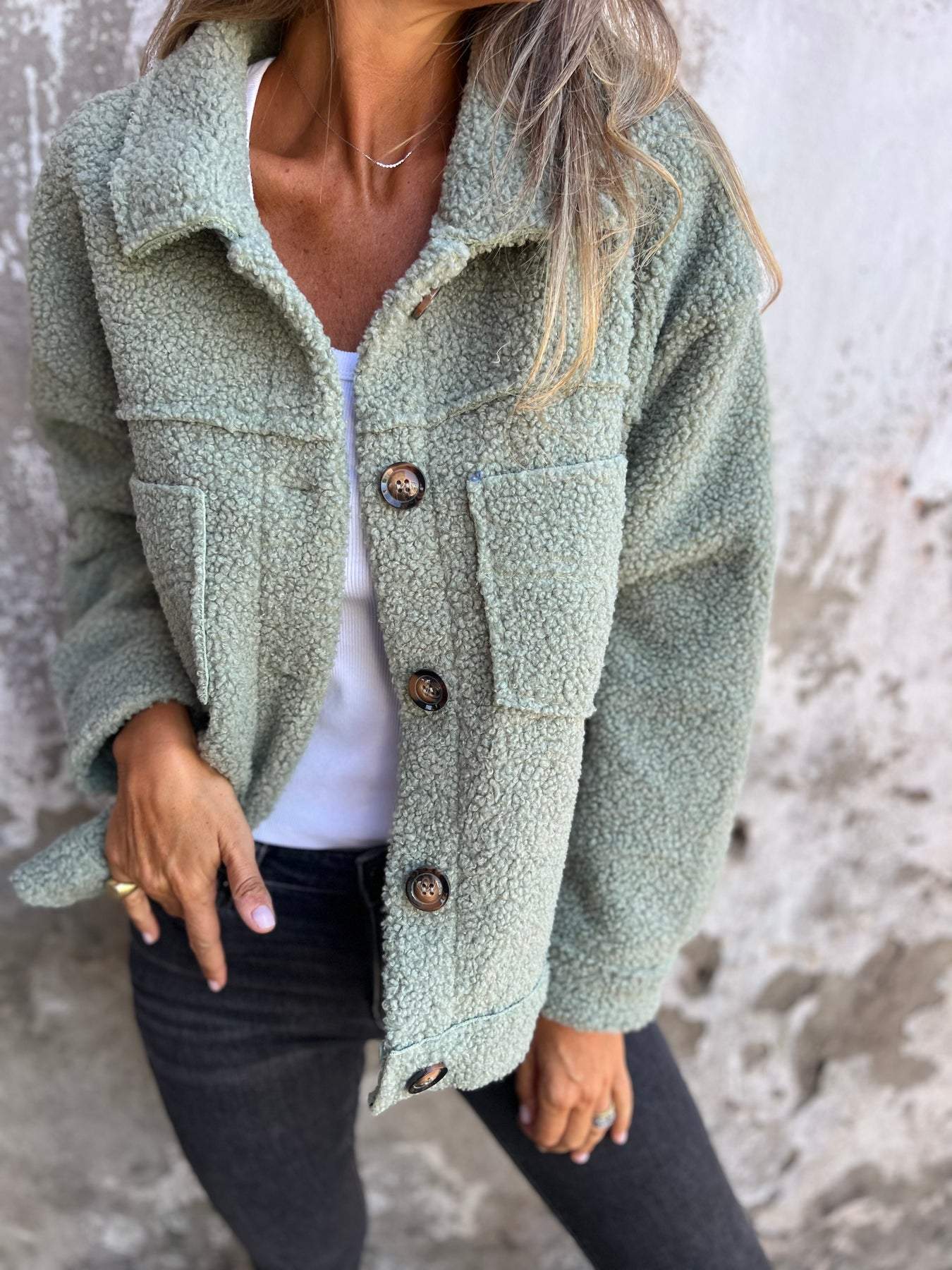 Velina Moda | Autumn jacket - Stylish women's jacket