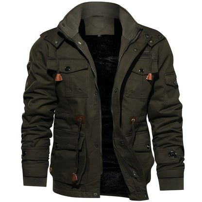 Velina Moda | Jacket with multifunctional pockets - Men's Fashion