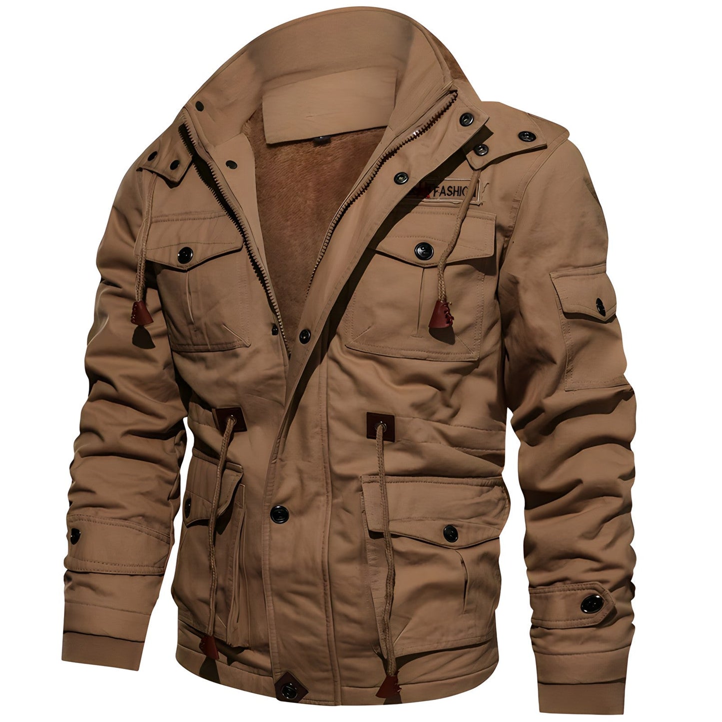 Velina Moda | Jacket with multifunctional pockets - Men's Fashion