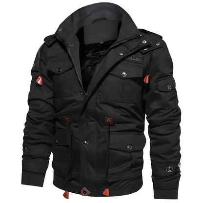 Velina Moda | Jacket with multifunctional pockets - Men's Fashion