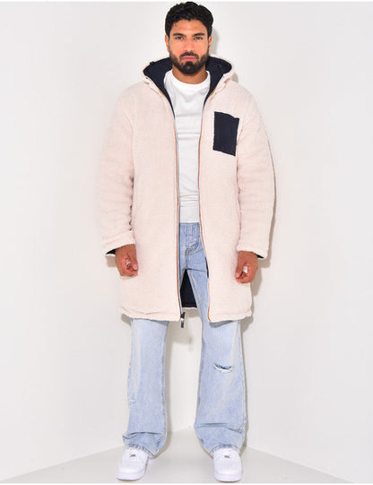 Velina Moda | Long Men's Coat Winter for stylish protection