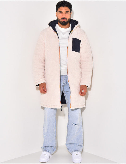 Velina Moda | Long Men's Coat Winter for stylish protection