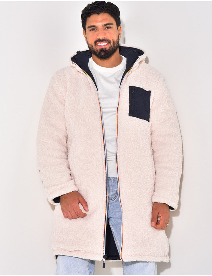 Velina Moda | Long Men's Coat Winter for stylish protection