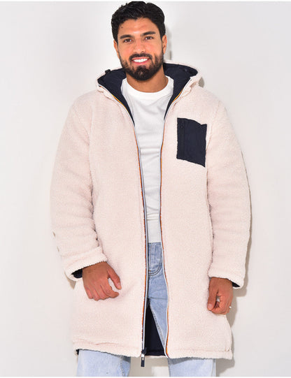 Velina Moda | Long Men's Coat Winter for stylish protection