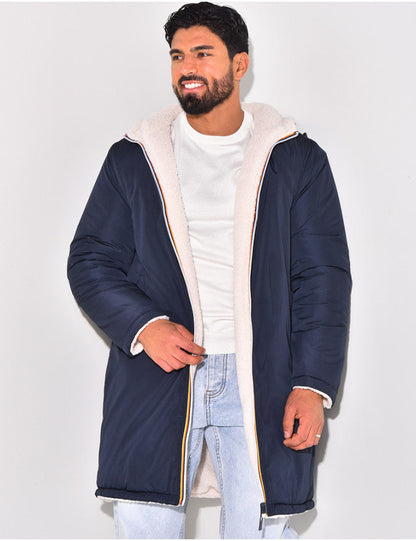 Velina Moda | Long Men's Coat Winter for stylish protection