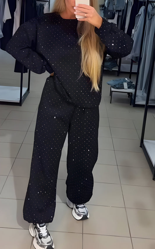Velina Moda | Diamond Set for Women Luxury Outfit