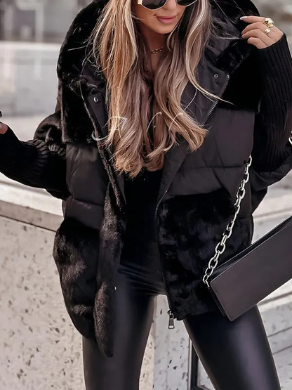 Velina Moda | Women's Winter Jacket - Warm Long Winter Jacket