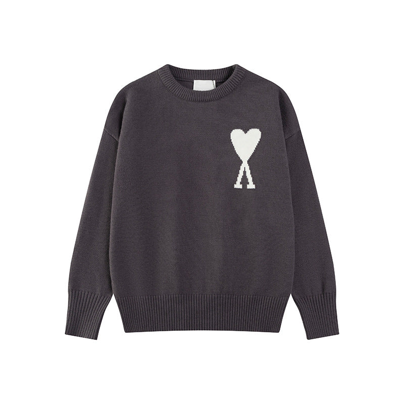 Velina Moda | Heart-Embroidered Women's Sweater