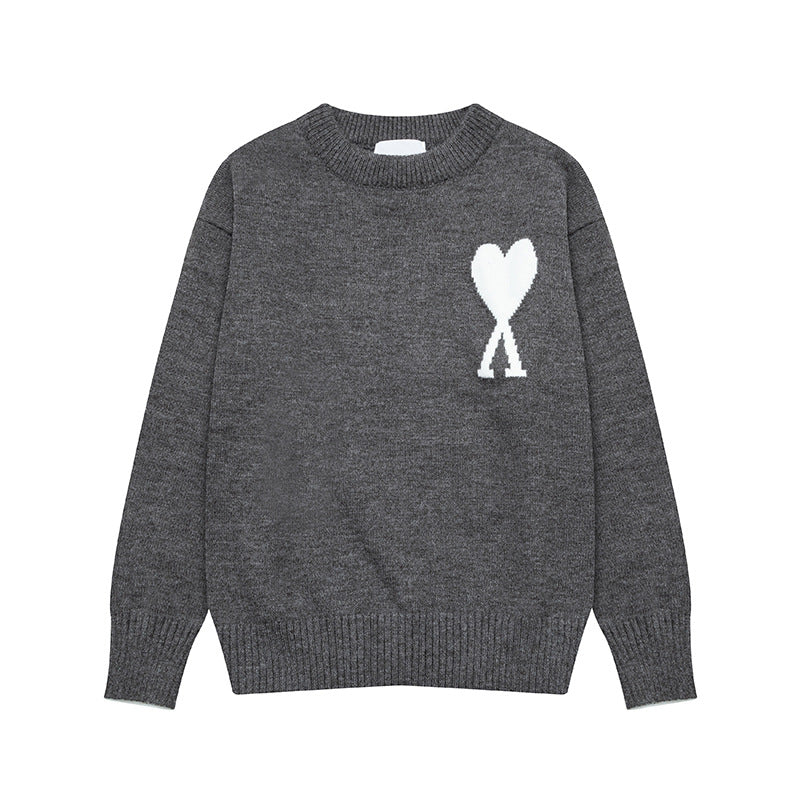 Velina Moda | Heart-Embroidered Women's Sweater