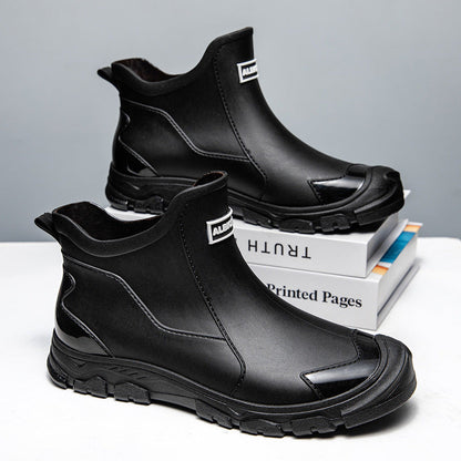 Men's rubber boots with non-slip sole and flexible entry Velina Moda