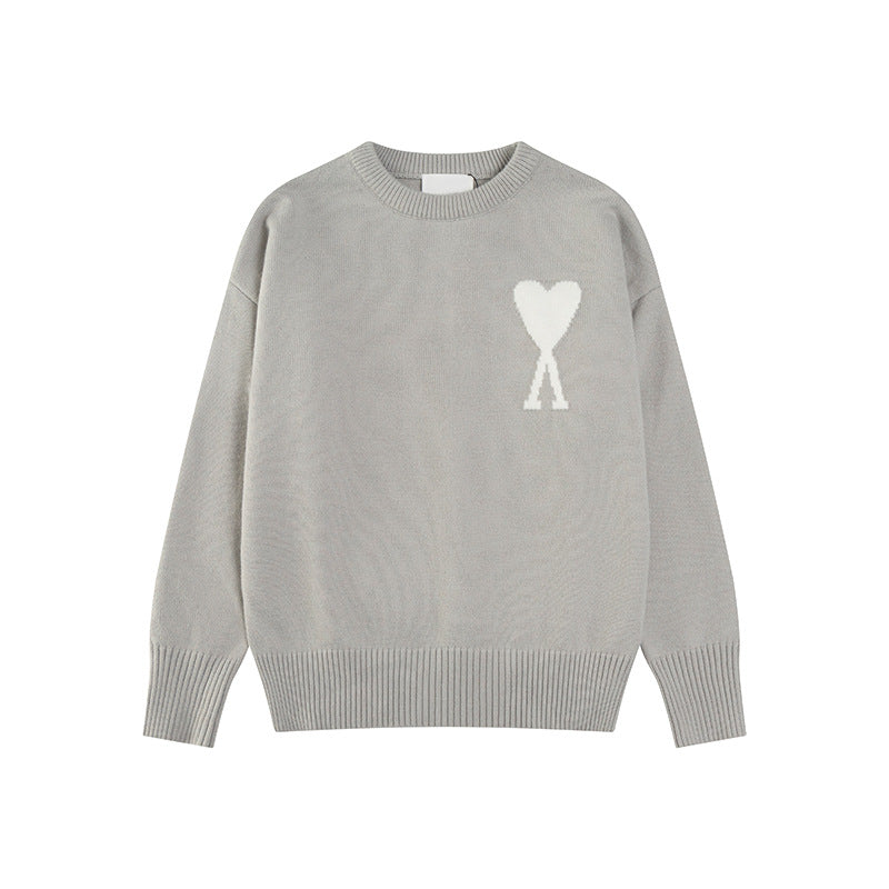 Velina Moda | Heart-Embroidered Women's Sweater
