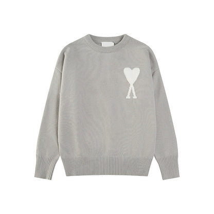 Velina Moda | Heart-Embroidered Women's Sweater