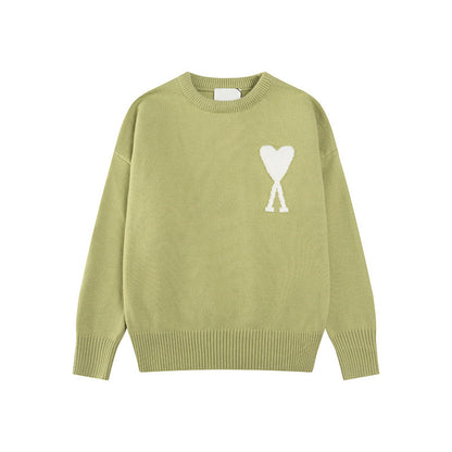 Velina Moda | Heart-Embroidered Women's Sweater