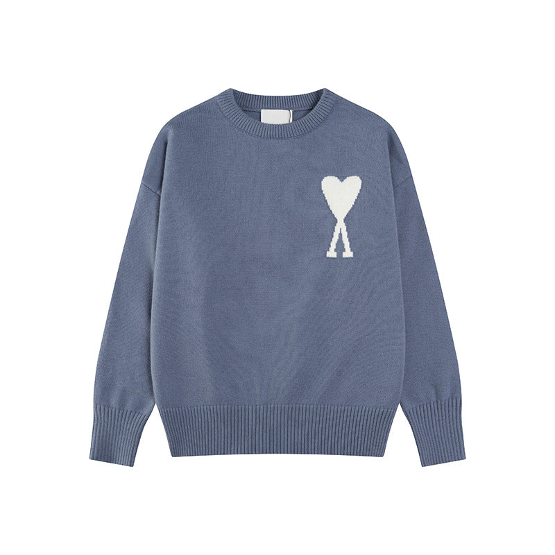 Velina Moda | Heart-Embroidered Women's Sweater
