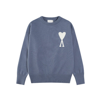 Velina Moda | Heart-Embroidered Women's Sweater
