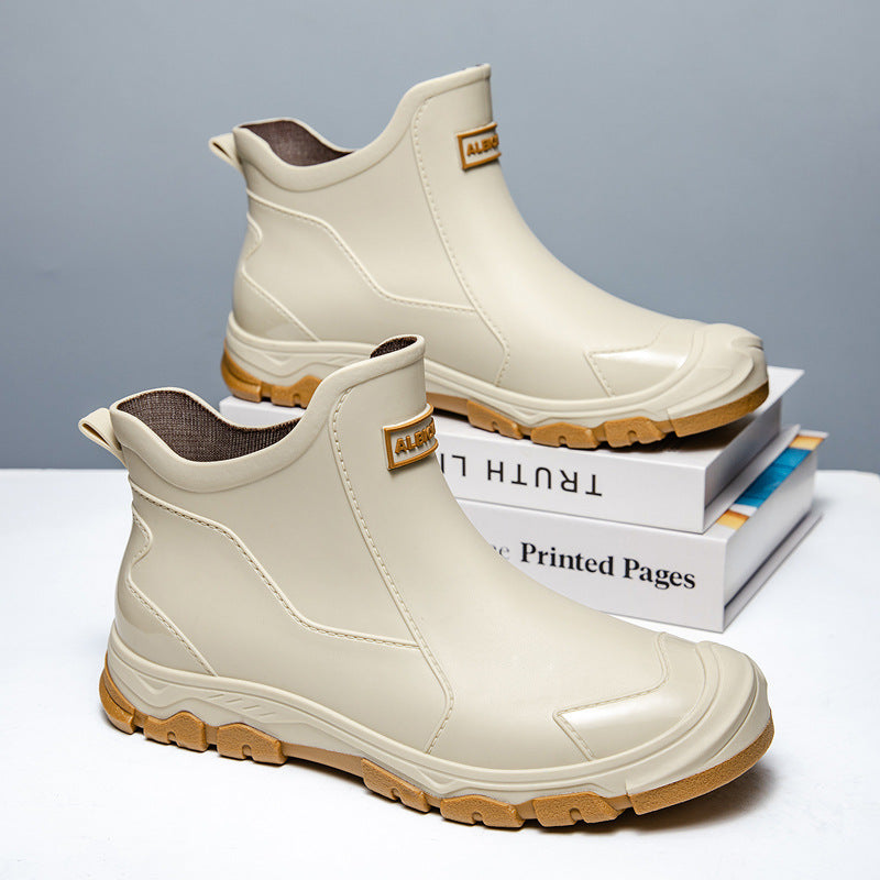 Men's rubber boots with non-slip sole and flexible entry Velina Moda