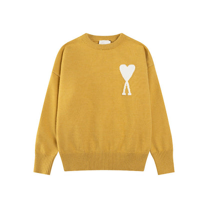 Velina Moda | Heart-Embroidered Women's Sweater