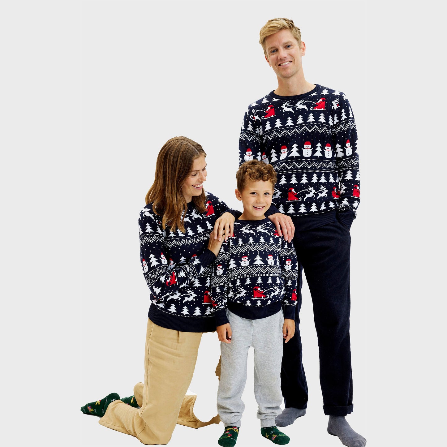 Velina Moda | The stylish Christmas sweater Navy Men's