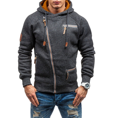 Velina Moda | Vest with hood for men - Comfort and style in one