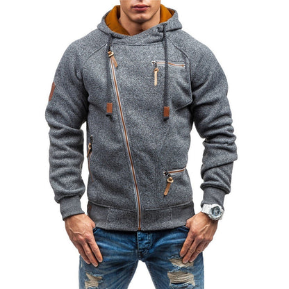 Velina Moda | Vest with hood for men - Comfort and style in one