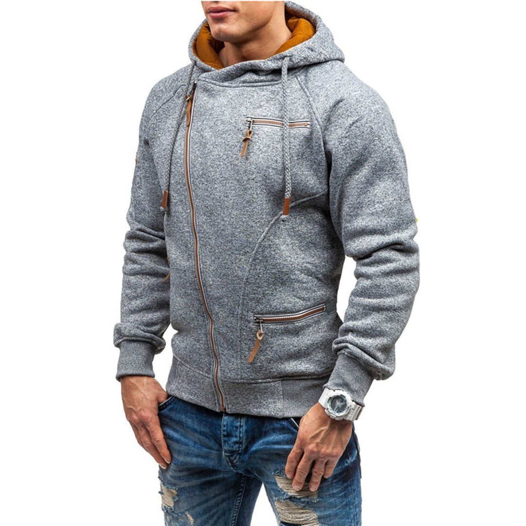 Velina Moda | Vest with hood for men - Comfort and style in one