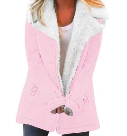 Velina Moda | Revers jacket women's parka winter jacket for autumn and winter