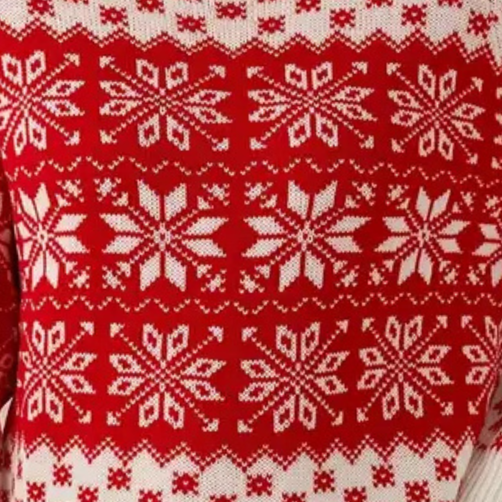 Velina Moda | Knitted Christmas Sweater Women Snowflake Design