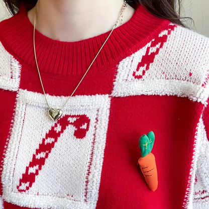 Velina Moda | Oversized Christmas Sweater Bad Christmas Sweater Women