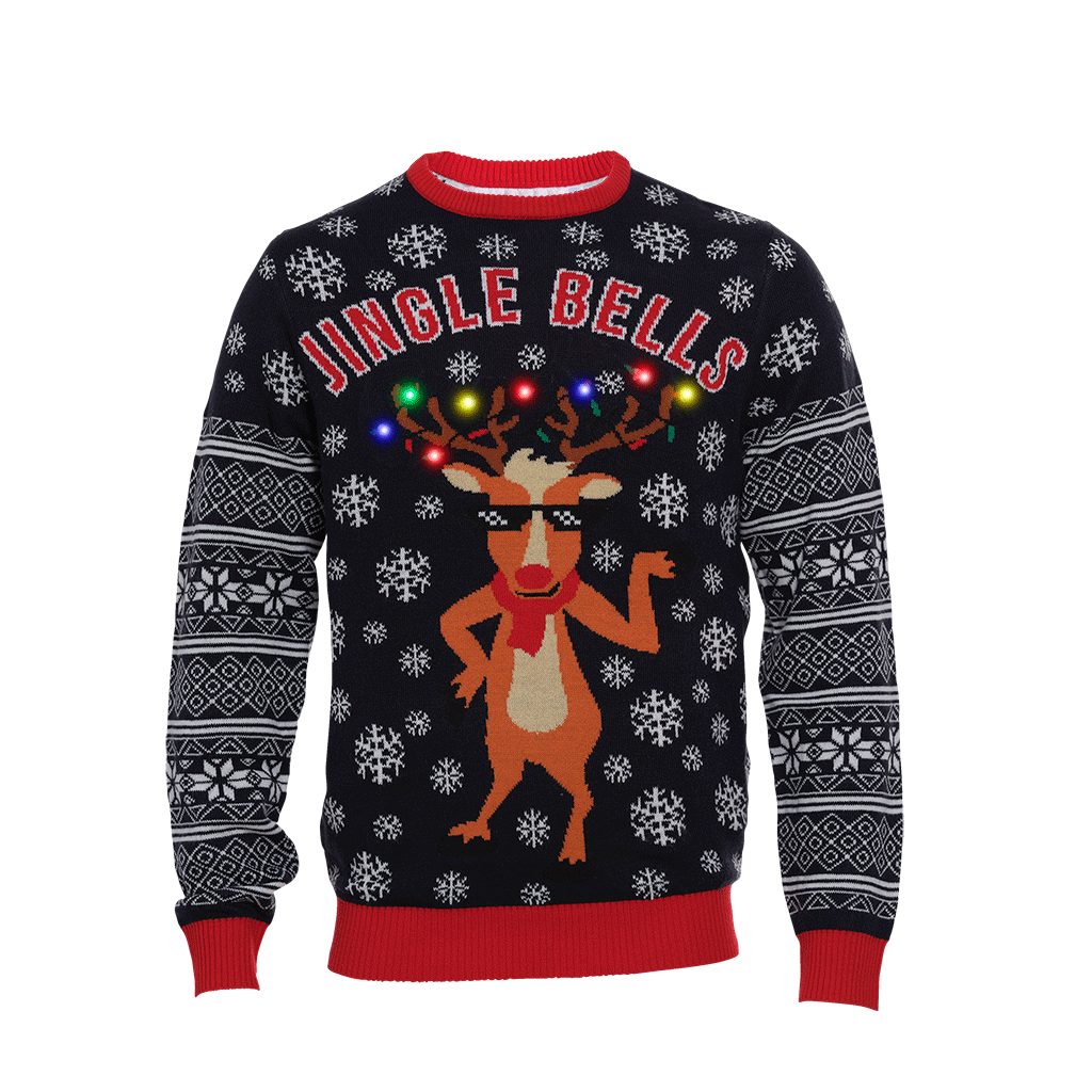 Velina Moda | Jingle Bells Christmas Sweater Men