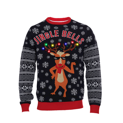 Velina Moda | Jingle Bells Christmas Sweater Men