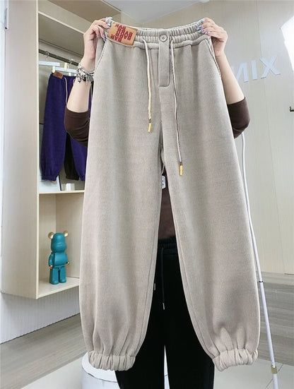 Velina Moda | Winter Jogging Pants - Warm Plush Lining & Casual Design