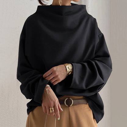 Velina Moda | Stand collar sweater
