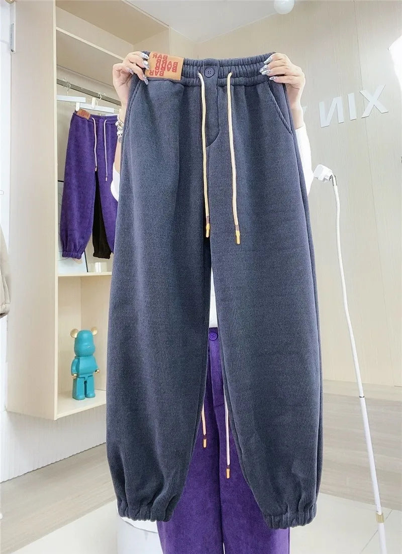 Velina Moda | Winter Jogging Pants - Warm Plush Lining & Casual Design